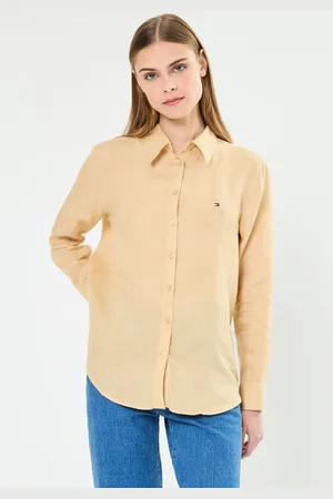 Tommy Hilfiger Linen Relaxed Shirt WW0WW42037 by