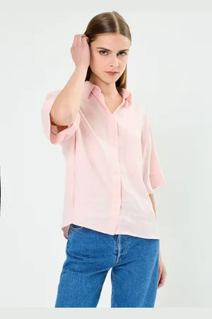 Tommy Hilfiger Linen Ss Shirt WW0WW41392 by