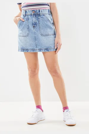 Noisy May Nmregina Hw Denim Skirt Vi426Lb Noos by