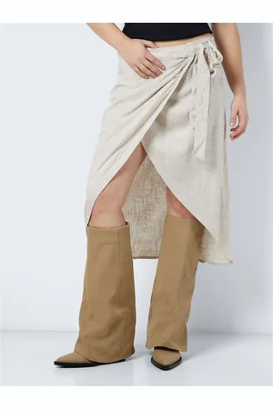 Noisy May Nmleilani Hw Wrap Midi Skirt Wvn by