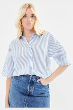 Noisy May Nmluna 2/4 Oversize Shirt Wvn by