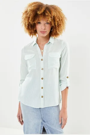 VERO MODA Vmbumpy L/S Shirt New Wvn Ga Noos by