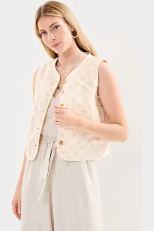 VERO MODA Vmkate Kirsa Waistcoat 2-Way Wvn Btq by