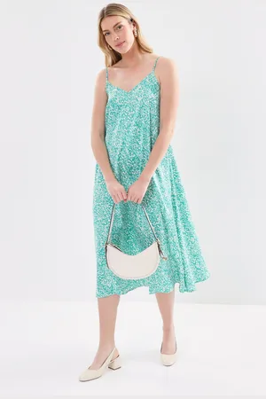 VERO MODA Vmjena Singlet Calf Dress Wvn Lcs by