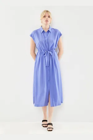 Y.A.S Yasasina Cs Midi Belt Dress S. Noos by