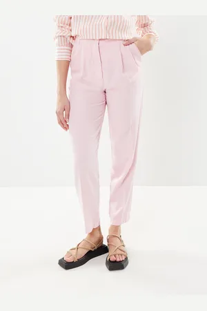 Replay Chino tencel rose poudre by