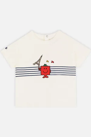 Petit Bateau Tee Shirts MC Jour Monsieur Madame by