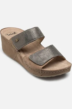 Scholl ABERDEEN WEDGE 2 STRAPS COMFORT by