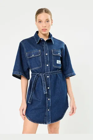 Calvin Klein Utility Belted Shirt J20J224748 by