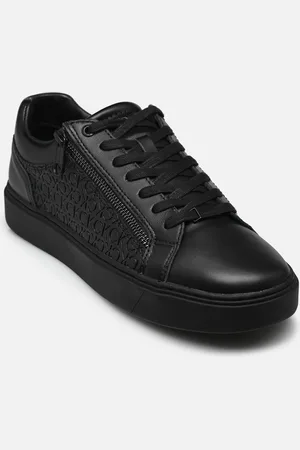 Calvin Klein LOW TOP LACE UP W/ ZIP MONO by
