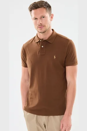 Ralph Lauren Polo coupe ajustée en piqué 710680784 by