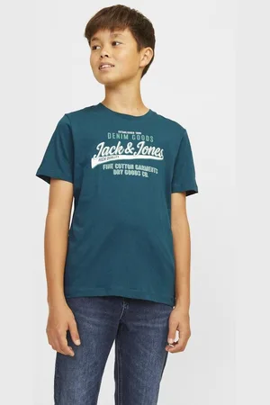 JACK & JONES Jjelogo Tee Ss Oneck 2Col 24/25 Noos Jnr by