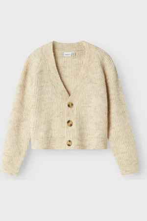 NAME IT Nkfholly Boxy Short Knit Card Noos by