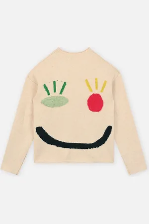 ONLY Kogandrea Ls Loose O-Neck Knt by