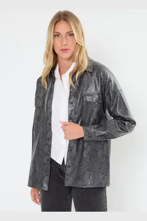 Noisy May NMMIA PU OVERSHIRT WVN by