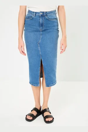 Noisy May NMKATH NW SLIT MIDI SKIRT VI477MB NOOS by