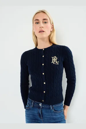 Ralph Lauren Cardigan torsadé en coton by