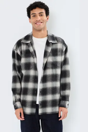 Casual Friday CFAugusto checked overshirt by