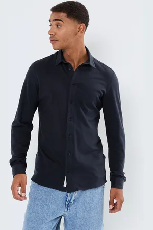 Casual Friday CFArthur LS BU jersey piquet shirt by