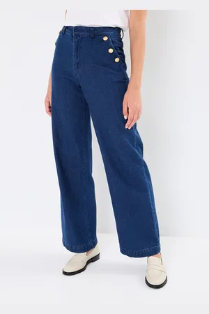 VERO MODA VMMARGOT HR WIDE BUT COLOR JEANS LCS by