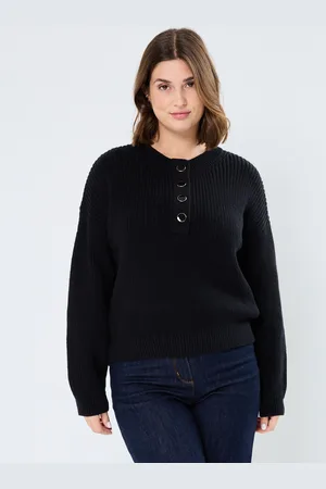 VERO MODA VMJULIET LS O-NCK BUTTON PULLOVER GA FR by