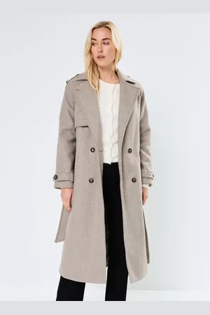 B YOUNG BYCILIA TRENCH COAT - by