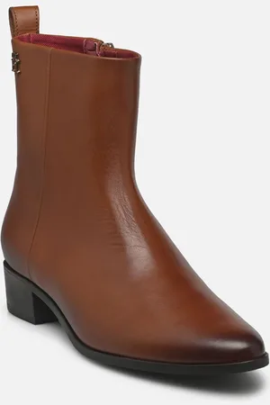 Tommy Hilfiger LOW COWBOY FLAT LEATHER by