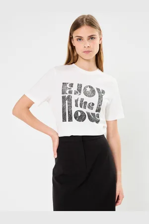 VILA VISYBIL STAR O-NECK S/S T-SHIRT by