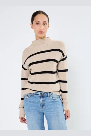 VILA Viril Mockneck L/S Knit Rib Top 2- Noos by