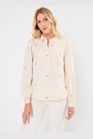 VILA VITRIAN LS EMB SHIRT/C29 by