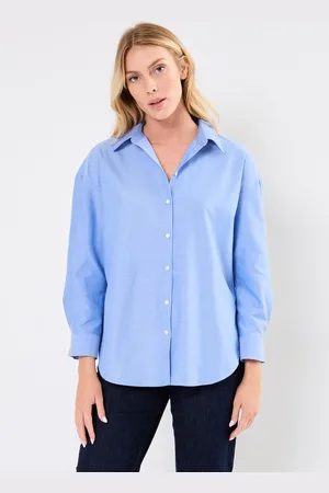 VILA VIDRISA LS WOMAN EMB OVERSIZE SHIRT/C29 by