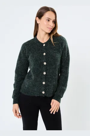 VILA VIALVA O-NECK L/S KNIT CARDIGAN/R by