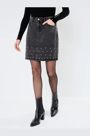 VILA VIMADIRA HW DENIM SKIRT by