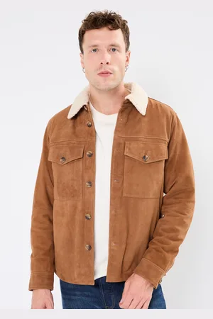 SELECTED Slhross Suede Overshirt by