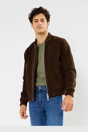 SELECTED Slharchive Bomber Suede Jkt W Noos by