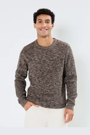 SELECTED Slhvince ls Knit Bubble Crew Neck Noos by