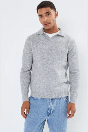 SELECTED Slhrai Ls Knit Open Polo by