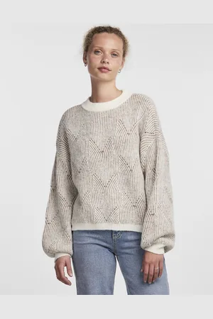Pieces® Pcjenna Ls O-Neck Knit Noos Bc by