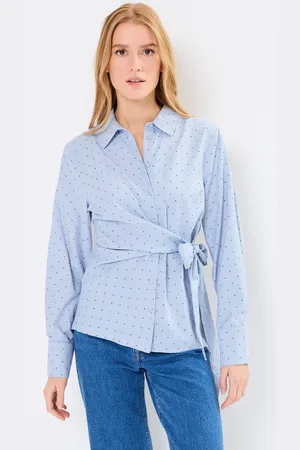 Y.A.S YASESTIMA LS TIE SHIRT by