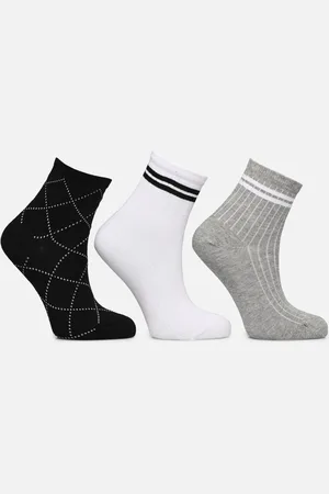 Sarenza Lot de 3 paires chaussettes femme sport by