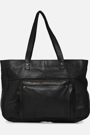 Pieces® Ribs Leather Travel Bag Fc by
