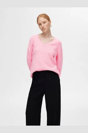 SELECTED SLFLULU NEW LS KNIT V-NECK B NOOS by