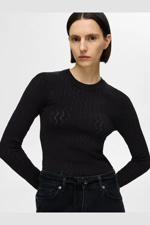SELECTED SLFCABALA LS KNIT O-NECK by