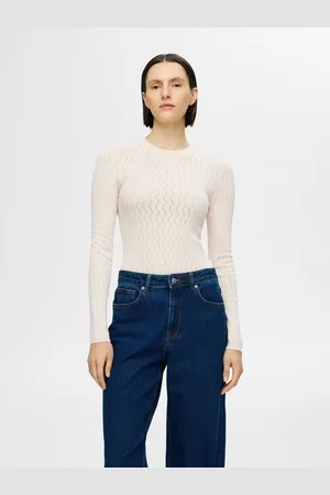 SELECTED SLFCABALA LS KNIT O-NECK by