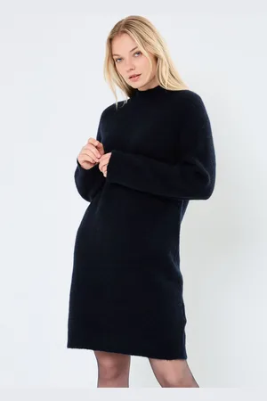 SELECTED SLFLULU LS HIGH NECK KNIT DRESS by