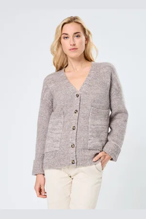 SELECTED SLFALVA LS KNIT CARDIGAN by