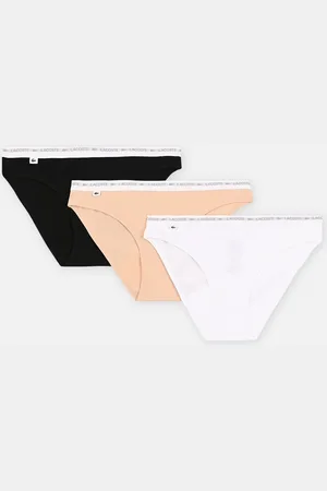 Lacoste Lot de 3 culottes en coton stretch by