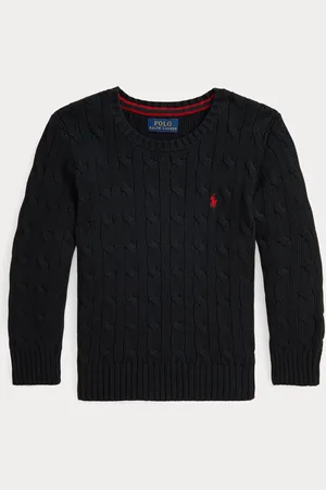 Ralph Lauren Pull torsadé en coton 702674 by