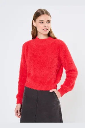 LILI SIDONIO Young Ladies Knitted O-Neck Sweater by