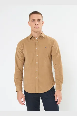 Ralph Lauren Chemise slim coton velours milleraies by